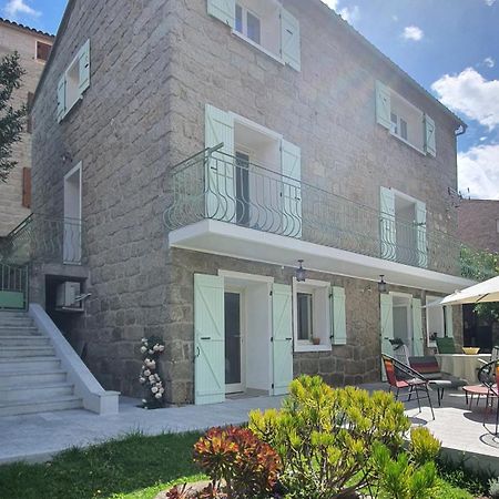 Charmant Appartement En Rez De Jardin Sartene  Exterior photo