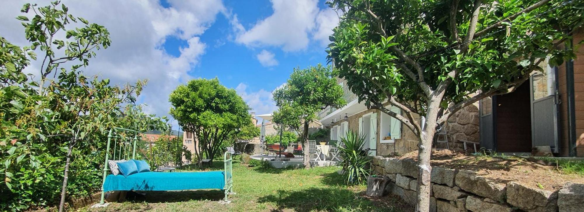 Charmant Appartement En Rez De Jardin Sartene  Exterior photo